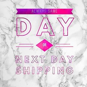 Same or next day shipping! Weekend orders ship on Monday!